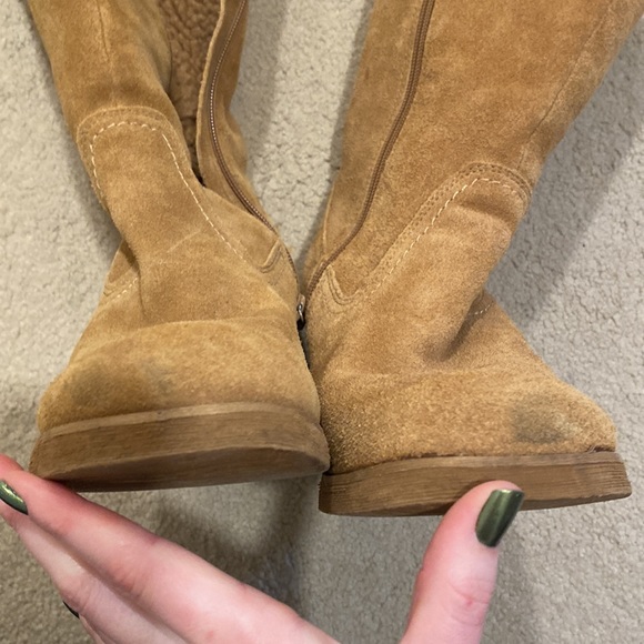 Rocket Dog 8 1/2 Camel Faux Suede & Shearling Boots - Picture 11 of 14